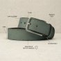 NO LIMITS HERRENGÜRTEL LEDER 4 CM — Vorderansicht