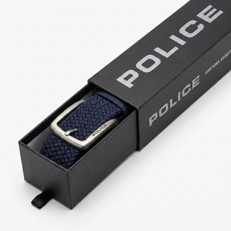 POLICE CINTURA ELASTICA TAGLIA 48-52 PL1015 — vista 12