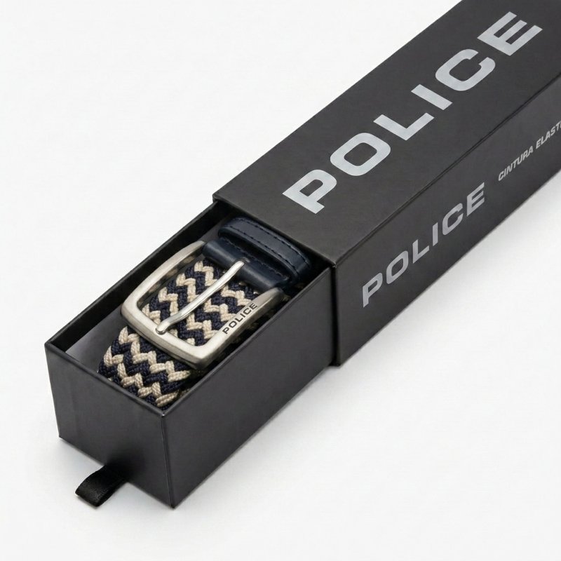 POLICE CINTURÓN ELÁSTICO TALLA 48-52 PL1015 — vista 57
