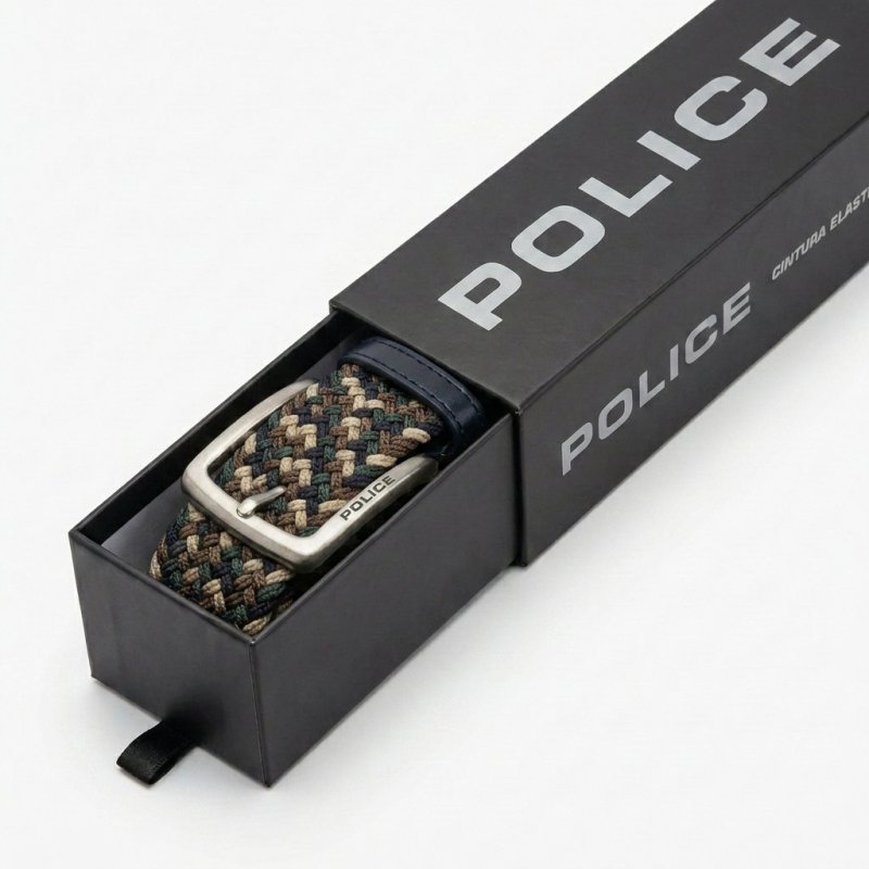 POLICE CINTURA ELASTICA TAGLIA 48-52 PL1015 — vista 62