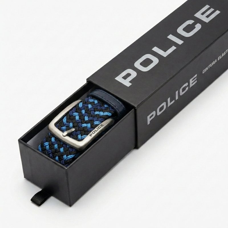 POLICE CINTURA ELASTICA TAGLIA 48-52 PL1015 — vista 77