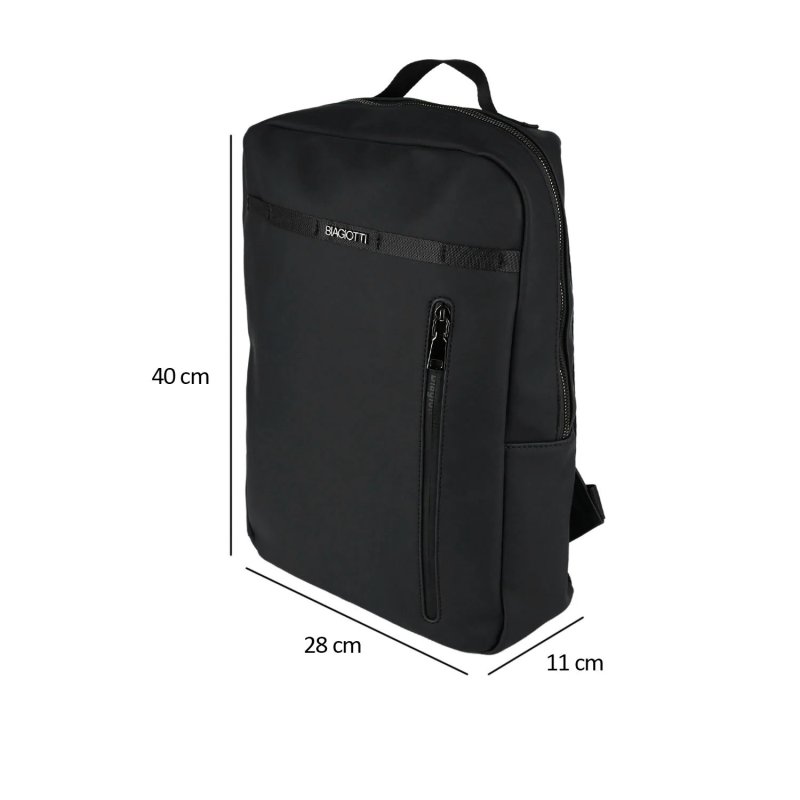 BIAGIOTTI TRUCKER MEN'S BACKPACK 464 — logo detail