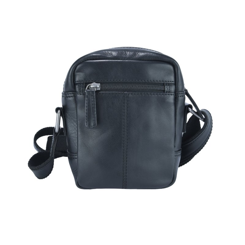 HUNT PETITE SACOCHE BANDOULIÈRE EN CUIR VÉRITABLE HU512706 — vue 8