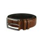 GIANMARCO VENTURI MEN'S LEATHER BELT 3.5 CM GMV-1002/35 — view 9