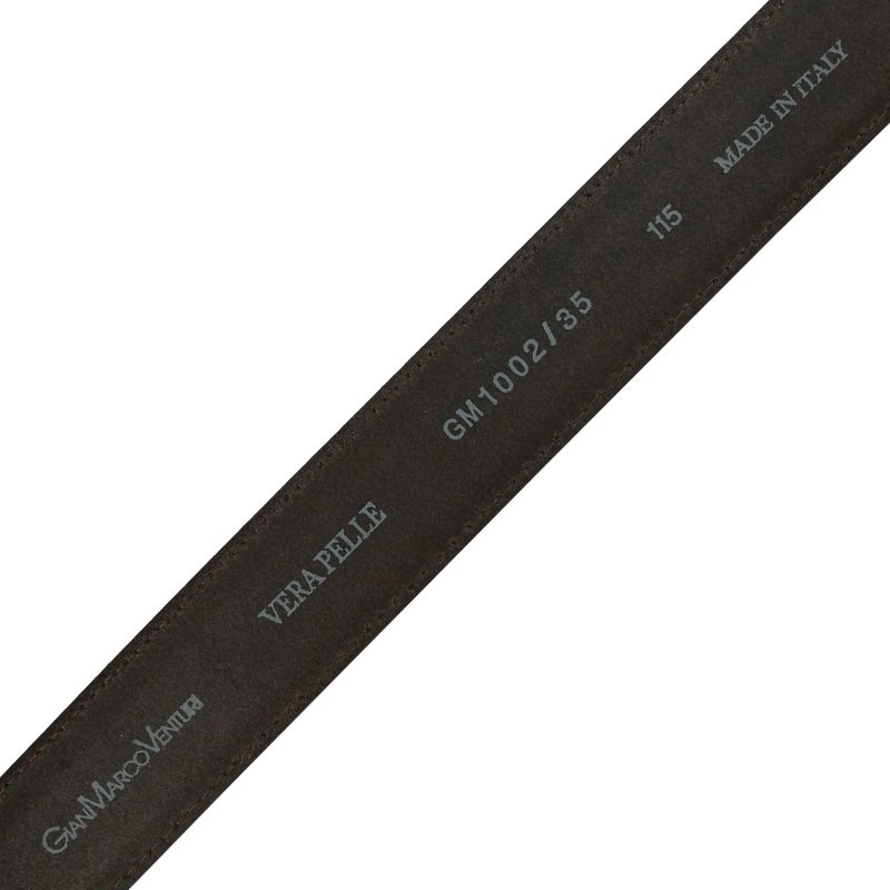 GIANMARCO VENTURI CEINTURE HOMME CUIR 3,5 CM GMV-1002/35 — vue 11