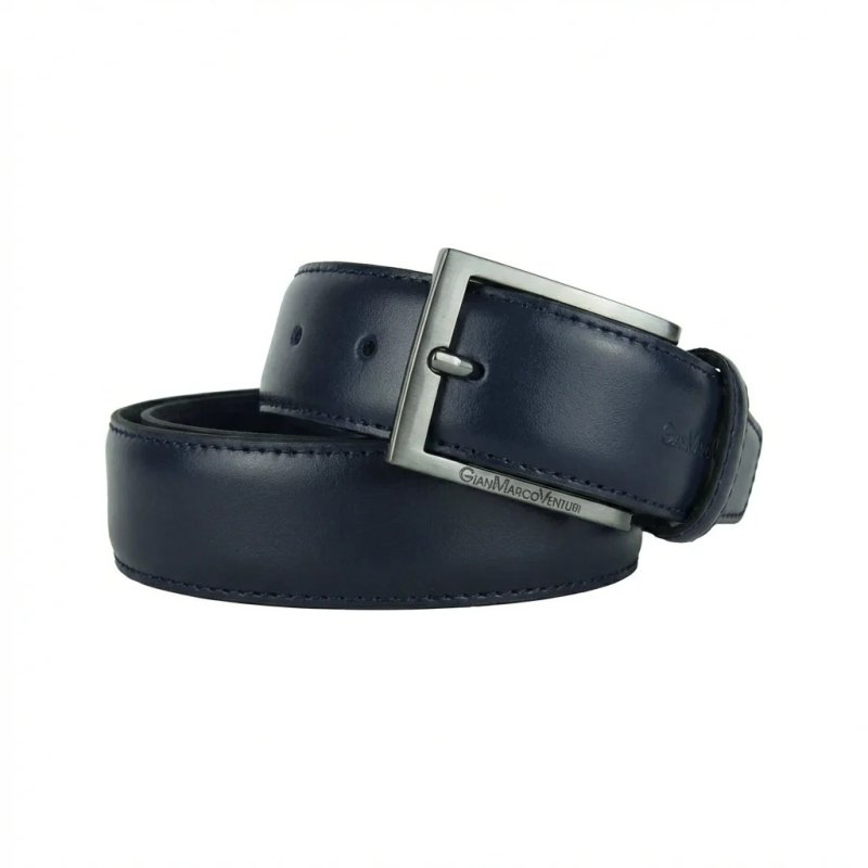 GIANMARCO VENTURI CEINTURE HOMME CUIR 3,5 CM GMV-1002/35 — vue 14