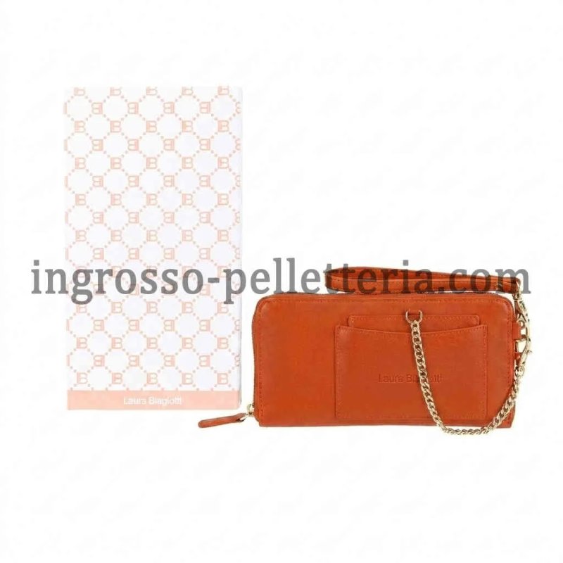 LAURA BIAGIOTTI WOMEN'S LEATHER WALLET LB-760-19 — inside