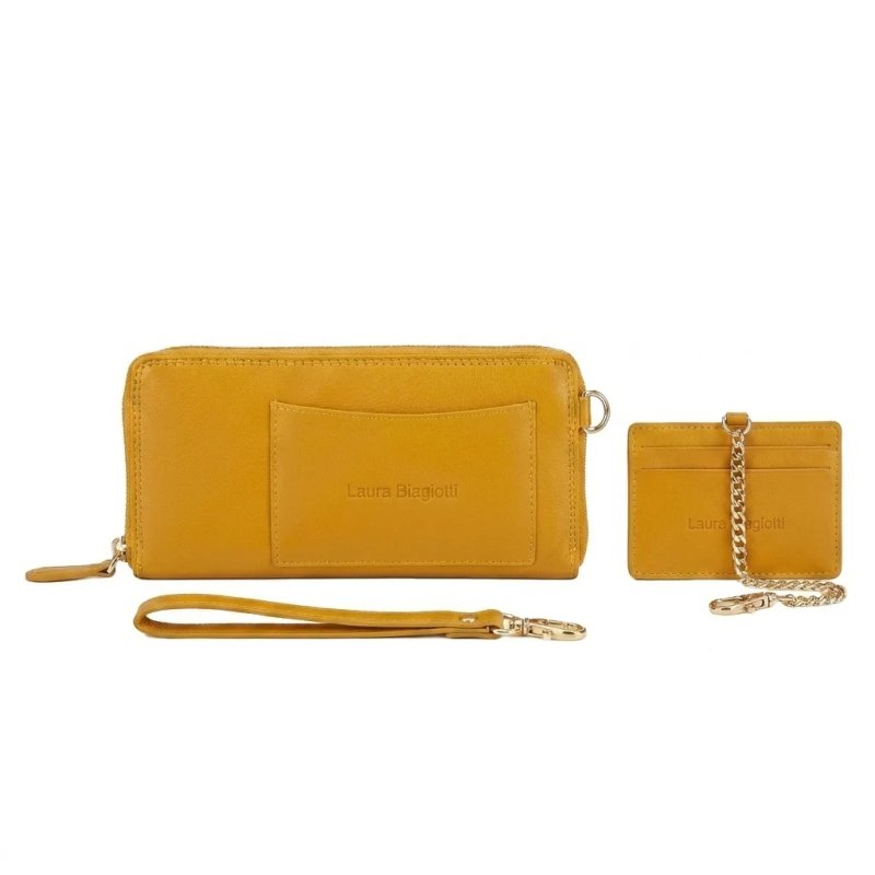 LAURA BIAGIOTTI PORTEFEUILLE FEMME CUIR LB-760-19 — vue 25
