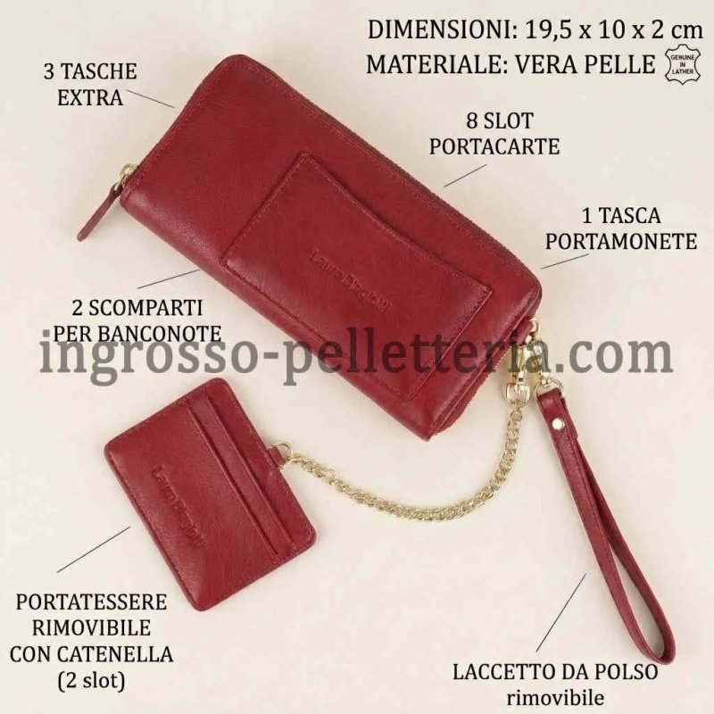 LAURA BIAGIOTTI CARTERA MUJER PIEL LB-760-19 — vista 34