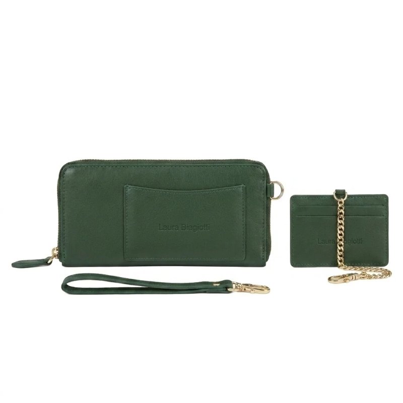 LAURA BIAGIOTTI WOMEN'S LEATHER WALLET LB-760-19 — view 37