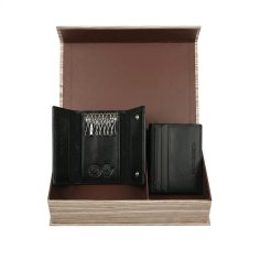 CONTE MASSIMO GIFT SET CARD HOLDER + KEY CASE LEATHER 05CA-4482