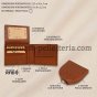 CONTE MASSIMO ESTUCHE DE REGALO HOMBRE CARTERA + MONEDERO PIEL CE292-CE4434 — vista trasera