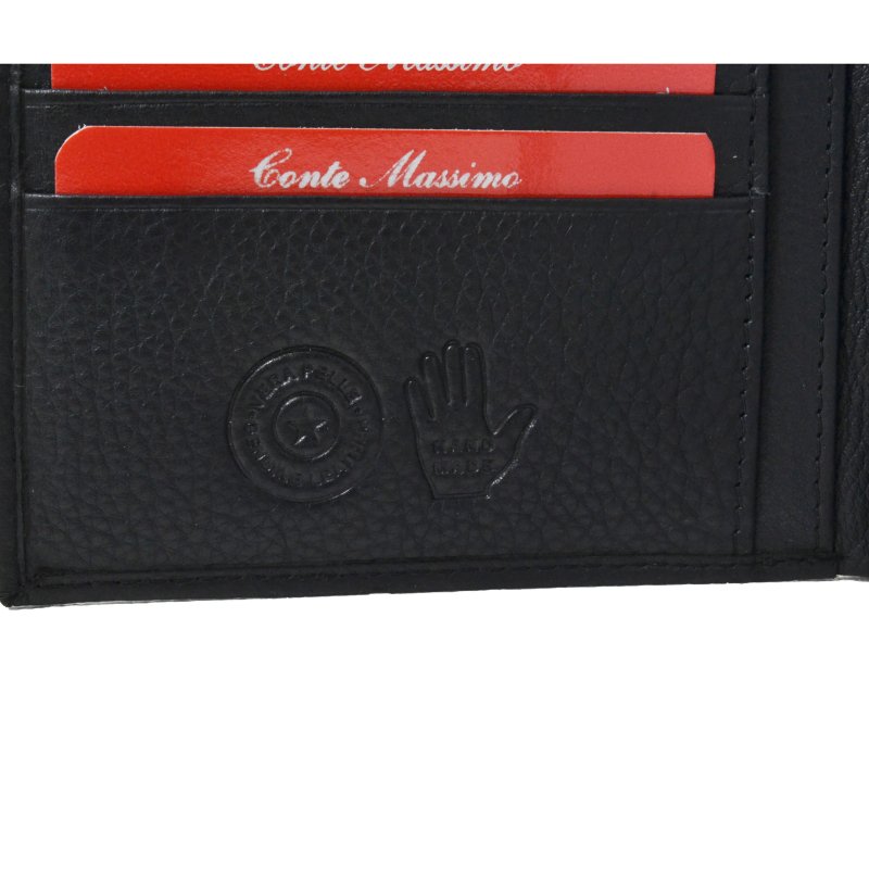 CONTE MASSIMO PORTEFEUILLE HOMME B120221 — détail logo