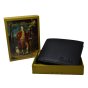 CONTE MASSIMO MEN'S WALLET WITH CHECKBOOK HOLDER 786 — logo detail