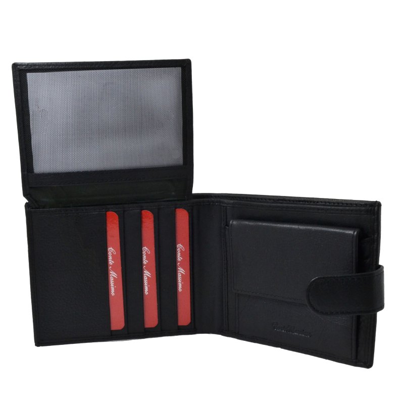 CONTE MASSIMO PORTEFEUILLE HOMME À BOUTON 298