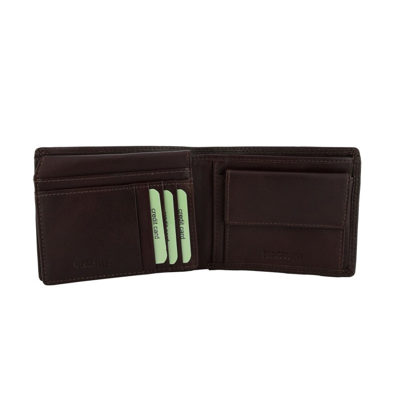 BIAGIOTTI PORTEFEUILLE HOMME EN CUIR VÉRITABLE CLASSIQUE LB-803-292 — vue 12