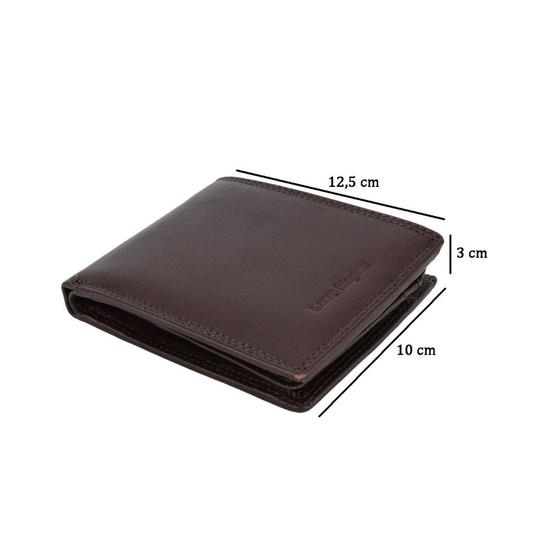 BIAGIOTTI MEN'S CLASSIC LEATHER WALLET LB-803-292 — view 15