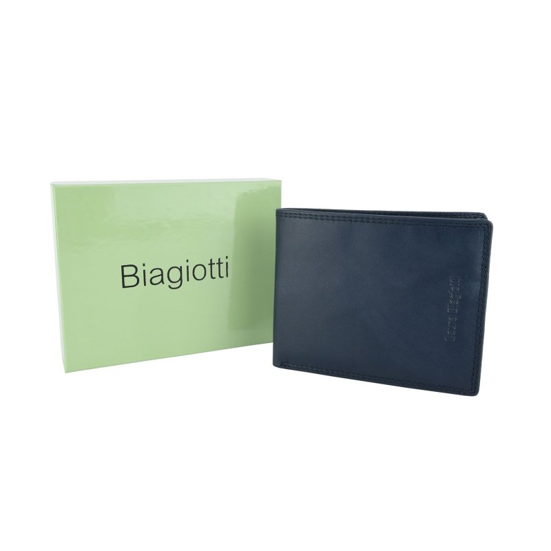 BIAGIOTTI HERREN-GELDBÖRSE AUS ECHTLEDER OHNE SICHTFENSTER LB-803-340 — Ansicht 7