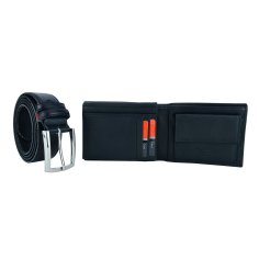 Men's Gift Set: Pierre Cardin Wallet + Unbranded Belt 2