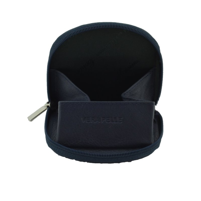 CONTE MASSIMO LEATHER COIN PURSE 1715 — front view