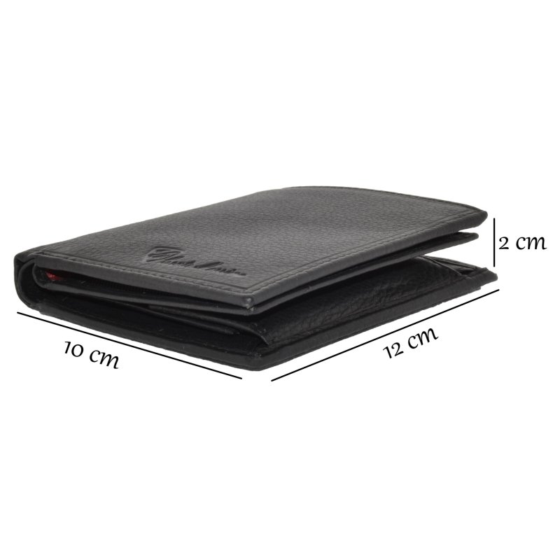 CONTE MASSIMO MEN'S WALLET VERTICAL S-103 — logo detail