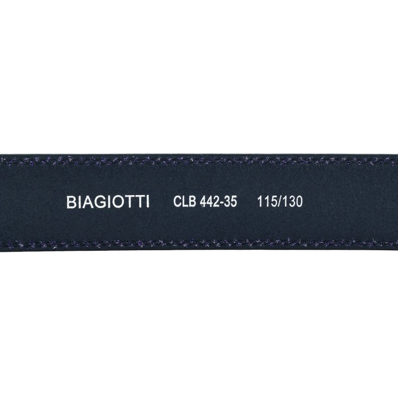 BIAGIOTTI MEN'S BELT 3.5CM LB-442/35 — inside