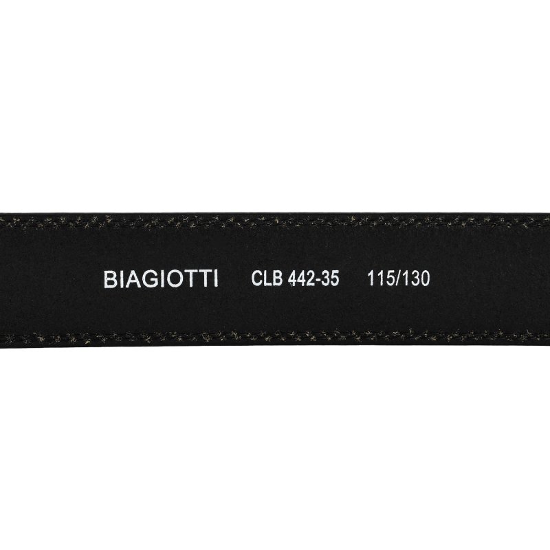 BIAGIOTTI CINTURA UOMO 3CM TAGLIE LARGE LB-442/35XXL — dettaglio