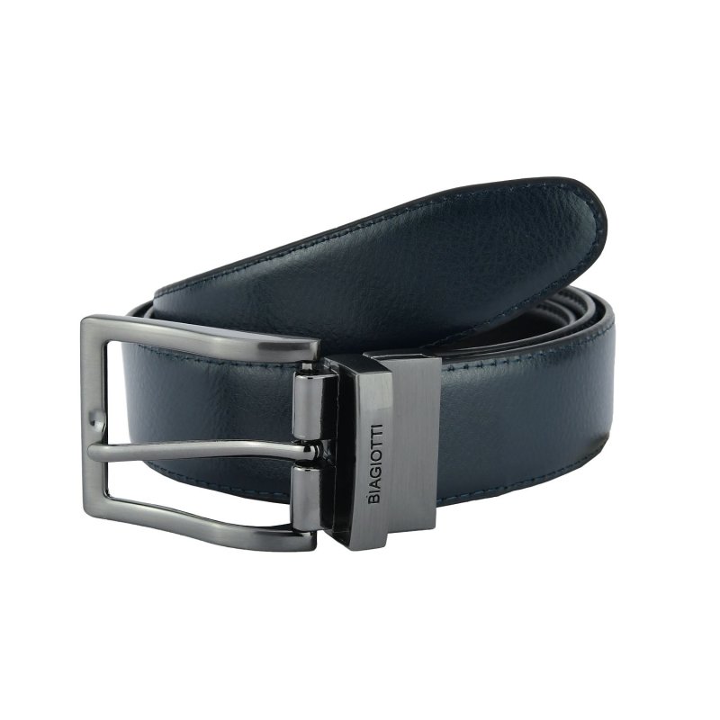 BIAGIOTTI MEN'S REVERSIBLE BELT LB-128 — back view