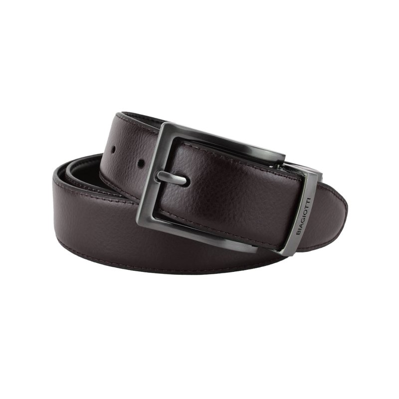 BIAGIOTTI MEN'S REVERSIBLE BELT LB-128 — view 8