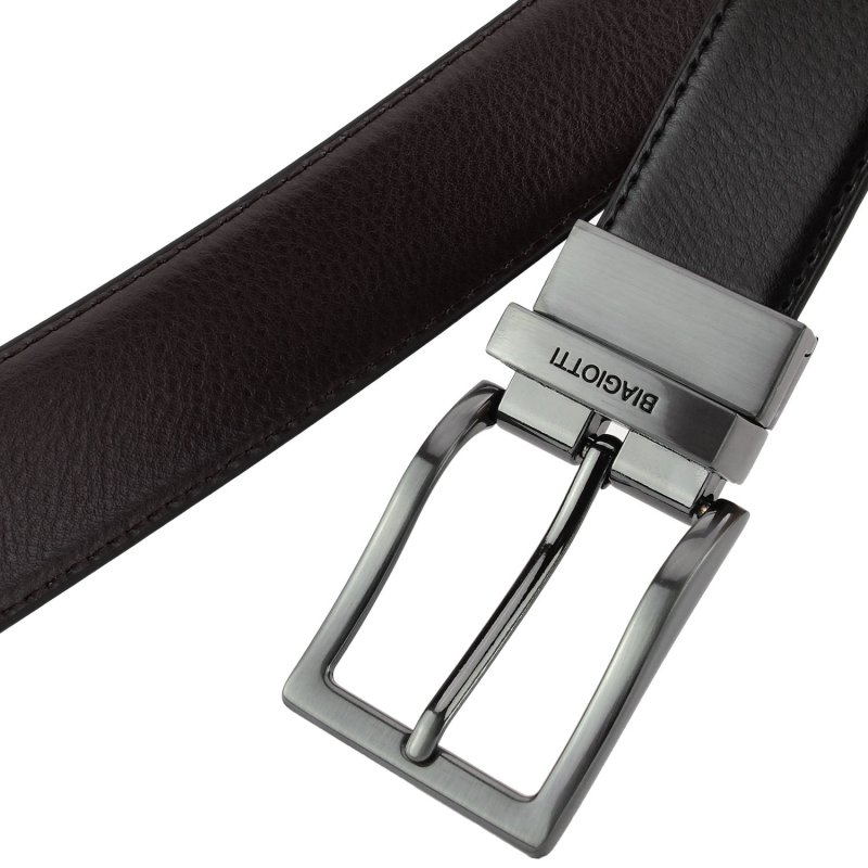 BIAGIOTTI MEN'S REVERSIBLE BELT LB-128 — view 11