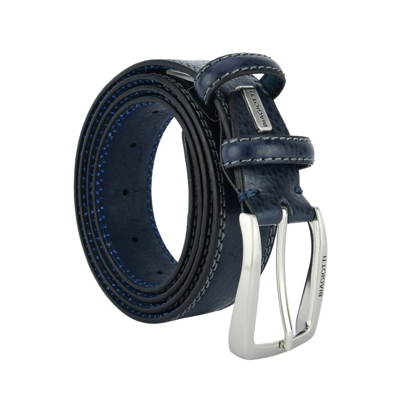 BIAGIOTTI GÜRTEL HERREN 3,5CM LB-255 — Logo-Detail