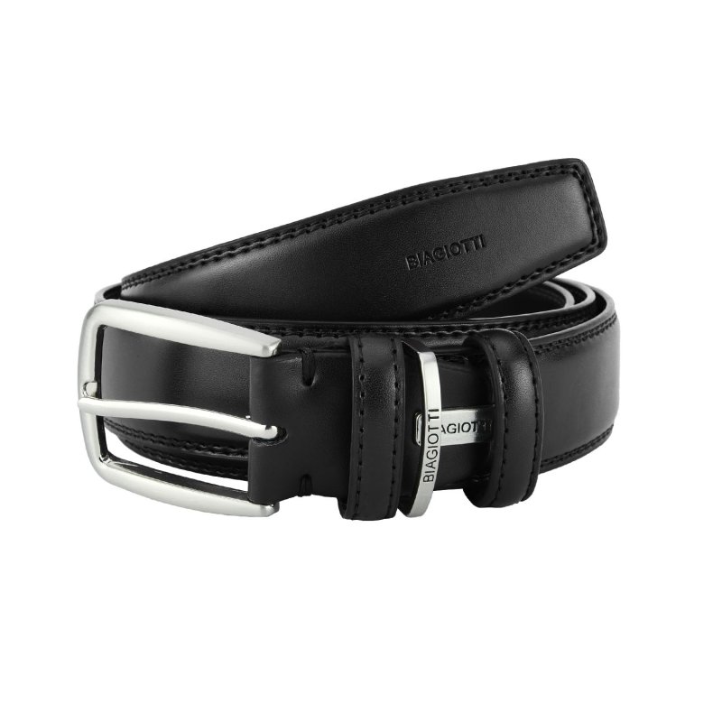 BIAGIOTTI MEN'S BELT 3.5CM LB-348 — front view