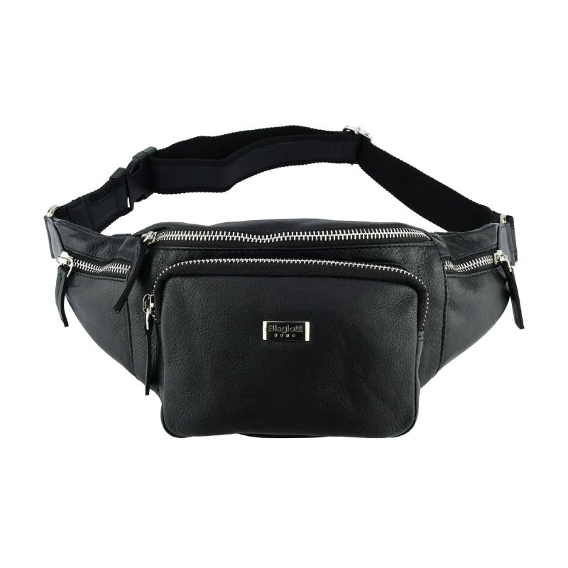 BIAGIOTTI HERREN-BAUCHTASCHE AUS ECHTLEDER LB001 — Vorderansicht
