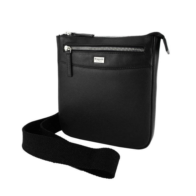 BIAGIOTTI HERREN-UMHÄNGETASCHE AUS ECHTLEDER MEDIUM LB-417