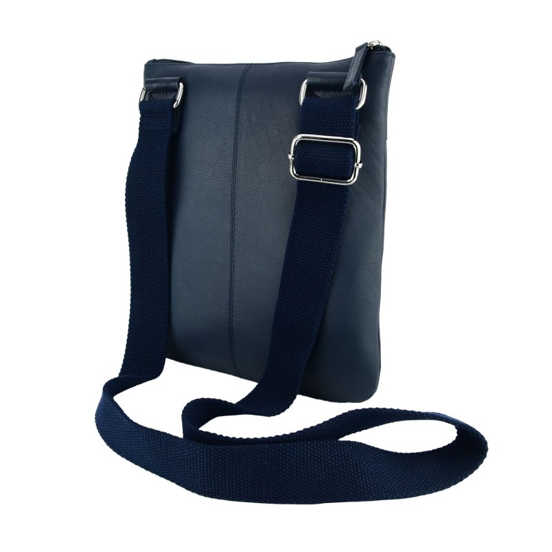 CONTE MASSIMO GROSSE CROSSBODY-TASCHE AUS LEDER CM-410 — Rückansicht