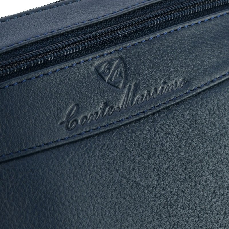 CONTE MASSIMO MITTELGROSSE CROSSBODY-TASCHE AUS LEDER CM-417 — Detail