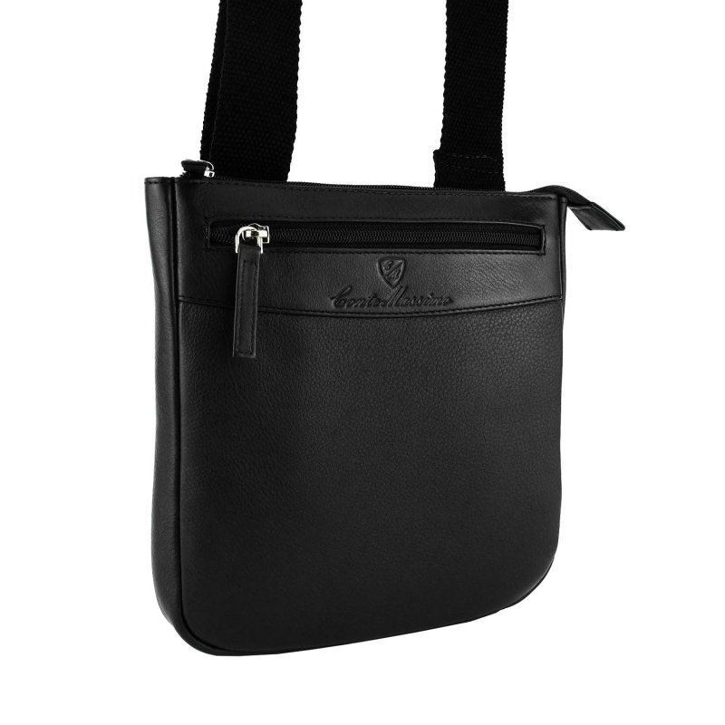 CONTE MASSIMO MEDIUM LEATHER MEN'S CROSSBODY BAG CM-417 — view 10