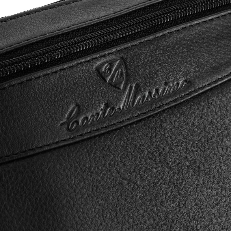 CONTE MASSIMO MEDIUM LEATHER MEN'S CROSSBODY BAG CM-417 — view 11