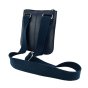 CONTE MASSIMO SMALL LEATHER MEN'S CROSSBODY BAG CM-401 — back view