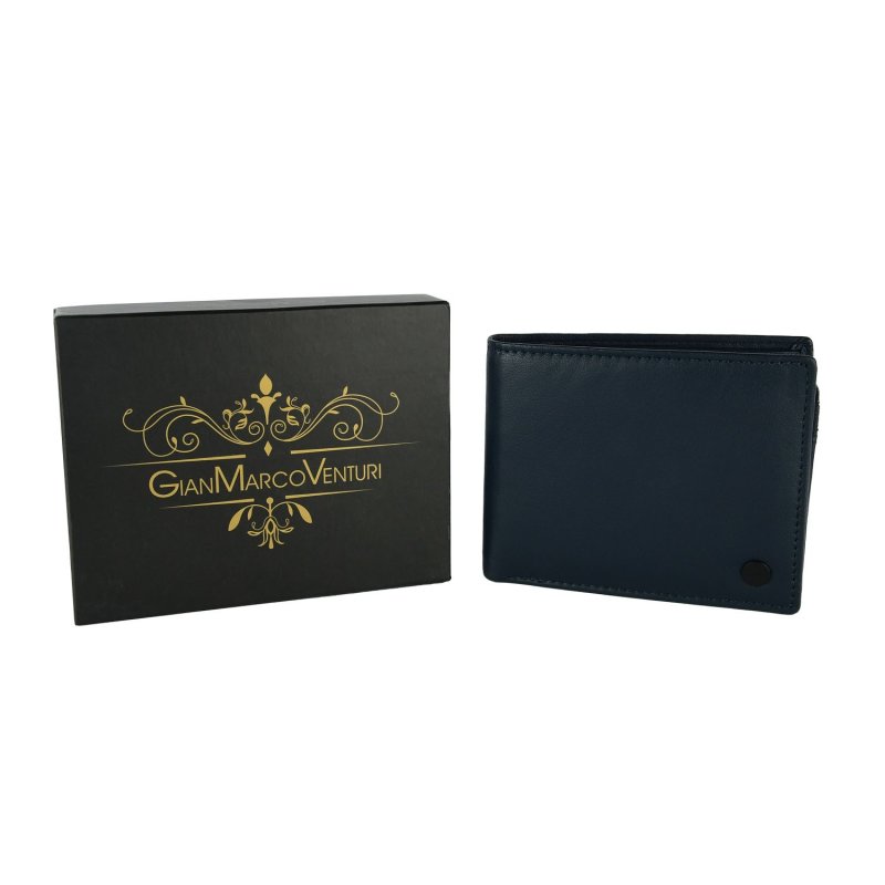 GIANMARCO VENTURI Men's Leather Wallet 996-U2 — view 10
