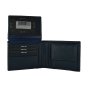 GIANMARCO VENTURI Men's Leather Wallet 959-U2 — back view