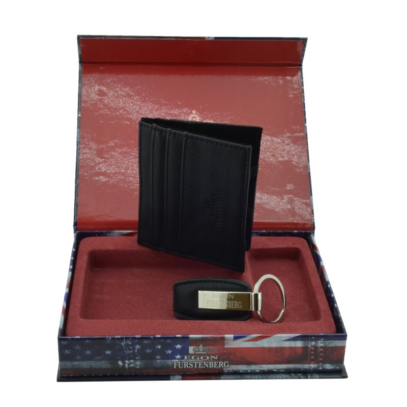EGON FURSTENBERG COFFRET PORTE-CLÉS ET PORTEFEUILLE MAGIQUE EF292 — vue arrière