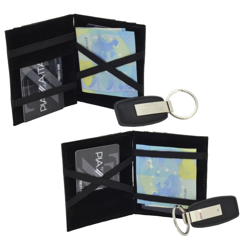 EGON FURSTENBERG KEYRING AND MAGIC WALLET GIFT SET EF292 — inside