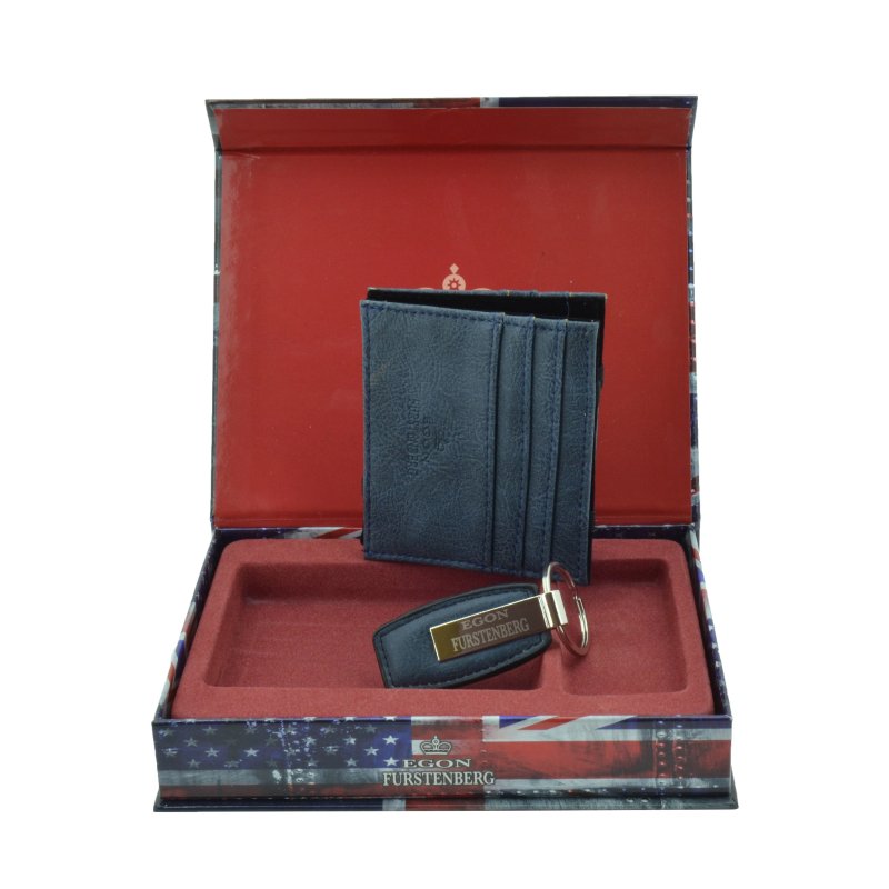 EGON FURSTENBERG COFFRET PORTE-CLÉS ET PORTEFEUILLE MAGIQUE EF292 — vue 19