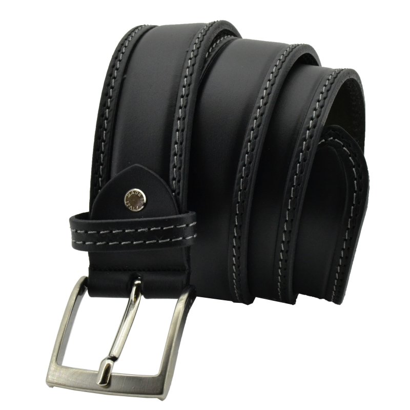 CONTE MASSIMO HERRENGÜRTEL 4 CM 660-40 — Logo-Detail